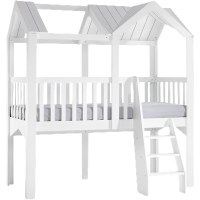 Carmen Детско легло къща MIAMI 90 x 200 - бяло (3575111)