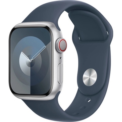 Apple Watch 45mm Storm Blue Sport Band M/L MT3R3ZM/A