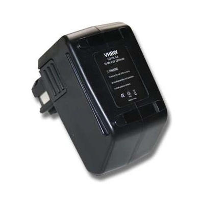 VHBW Батерия за Metabo BSP 9.6 / BSZ 9.6 / KSA 9.6, 9.6 V, 3.3 Ah (800110149)