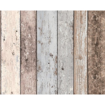 A.S. Création 855039 vliesová tapeta na zeď Wood n Stone, rozmery 0,53 x 10,05 m