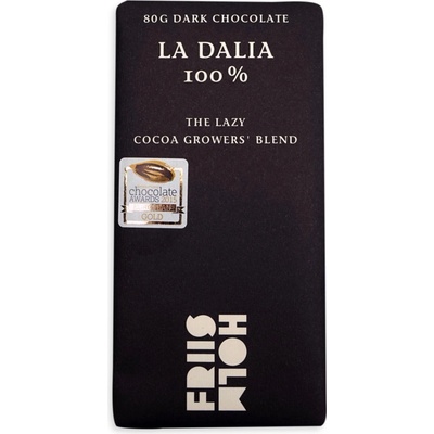 FRIIS-HOLM LA DALIA 100% hořká Nicaragua 80 g