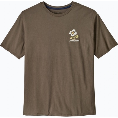 Patagonia Balance Organic tričko peace seeds marlow brown