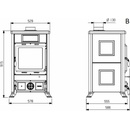 Image 1 of La Nordica-Extraflame Rossella R1 BII white (7112157)