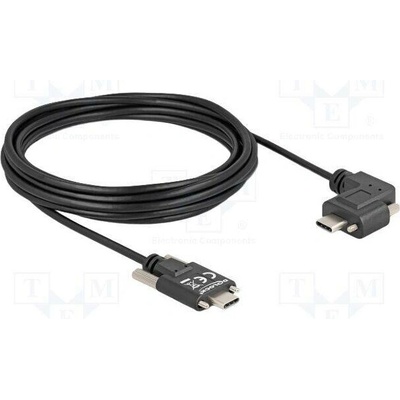 Delock 80959 USB 2.0 USB C vidlice USB C konektor 90° vlevo/vpravo