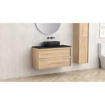 Inter Ceramic Конзолен шкаф, CARRARA ICP 10055, Inter Ceramic, шперплат, 100x46x55см (10055)