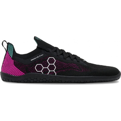 Vivobarefoot Primus Lite Knit Obsidian/Vibrant Pink
