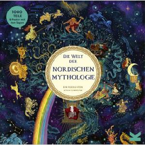 Laurence King Verlag GmbH Die Welt der nordischen Mythologie | Adam Simpson, Sarah Pasquay