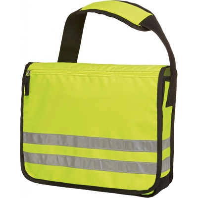 Halfar taška přes rameno reflexní HF2205 Neon Yellow
