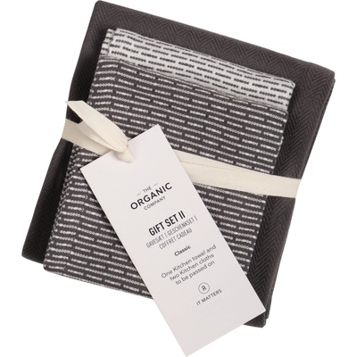 The Organic Company Малки кухненски кърпи The Organic Company 53 x 86 см неутрален цвят 3 бр (1087-974)