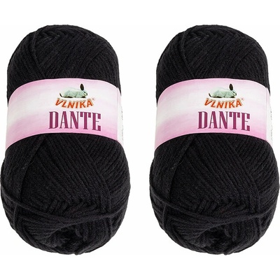 BELLATEX Dante 100 g súprava 2 ks - 1308 čierna
