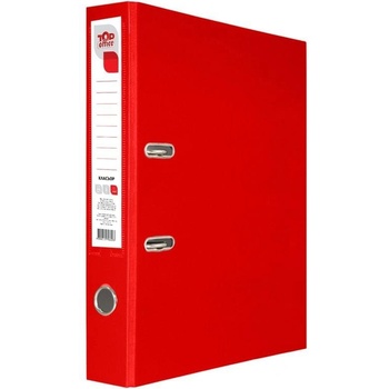 Top Office Класьор, 5 cm, PP, червен (1070120330)