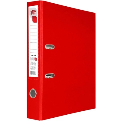 Top Office Класьор, 5 cm, PP, червен (1070120330)