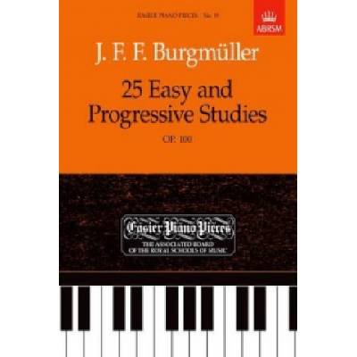 25 Easy and Progressive Studies, Op.100 (JohannFriedrichFranz Burgmuller)(Noty)