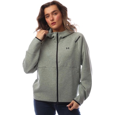 Under Armour Поларена блуза Under Armour Unstoppable Fleece Full-Zip Hoodie - Green