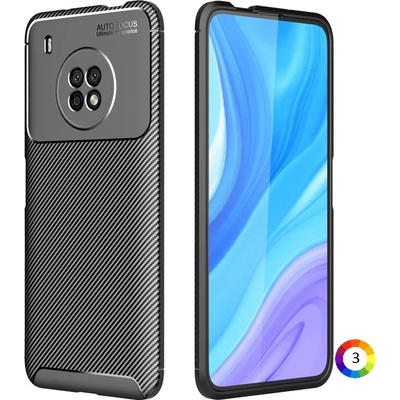 Huawei Y9a Удароустойчив Carbon Fiber Калъф и Протектор