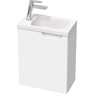 RAVAK Classic II - Шкаф за мивка 40x22x50 см, 1 врата, панти отляво, бял гланц X000001484 (X000001484)