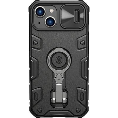 Nillkin Кейс с протектор за камера CamShield Armor Pro за iPhone 14 Plus, черен (6902048248717)