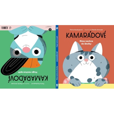 Kamarádové: Róza nechce do školky, Hugo nechce spát – Hledejceny.cz