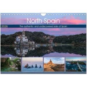 Calvendo North Spain, the authentic and undiscovered side of Spain (Wall Calendar 2026 DIN A4 landscape), CALVENDO 12 Month Wall Calendar | Calvendo, Joana Kruse