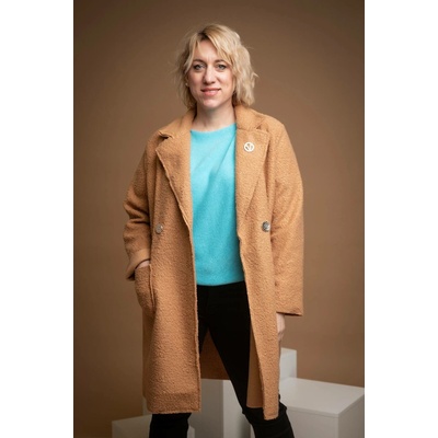 Elegantní kabát Monako khaki
