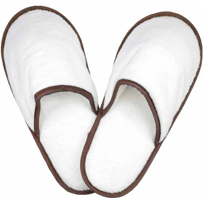 The One Towelling The One Slippers Froté šľapky 48.1026 white/taupe