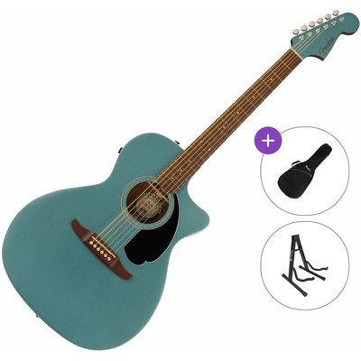 Fender Newporter Player Standard SET Tidepool Електро-акустична китара Джъмбо