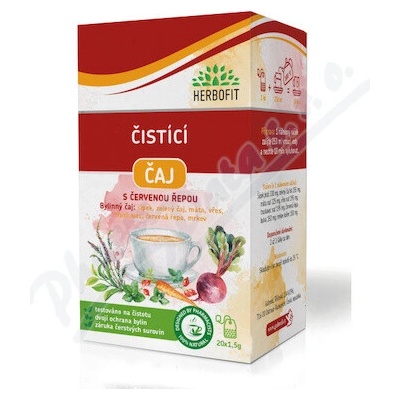 Herbofit Čistící bylinný čaj 20 x 1,5 g