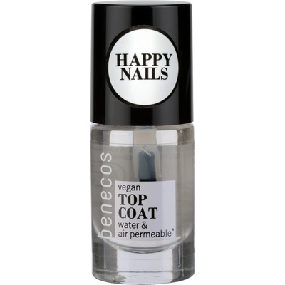 benecos Nail Polish Happy Nails - Top Coat Crystal