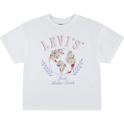 Levi's Тениска бяло, размер 170-176