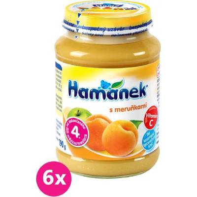 Hamánek broskyňa 6 x 190 g
