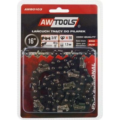 AWTools Řetěz 40 cm 16 3/8 1,3 mm 64-článkový AW80108