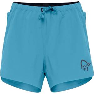 Norrøna Дамски шорти за бягане Norrøna Women's Senja Flex1 4'' Shorts Running shorts - Brittany Blue (112-3142-0312)