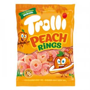 Trolli прасковени кръгчета 100гр