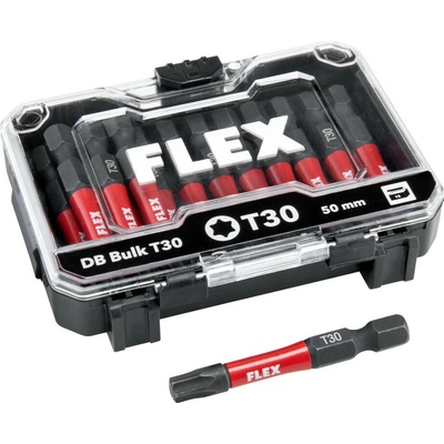 Flex DB Bulk T20 - sada torx bitů s délkou 50mm, 15ks