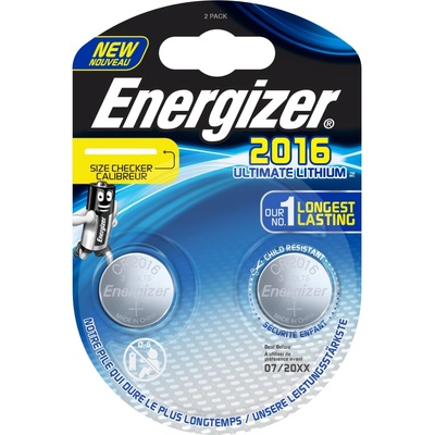 Energizer Ultimate Lithium CR2016 2 ks 7638900423020