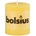 Bolsius Rustic žlutá 68x80