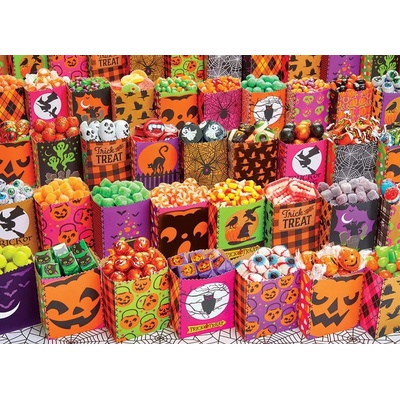 Cobble Hill - Puzzle Halloween Treats 500 - 500 piese