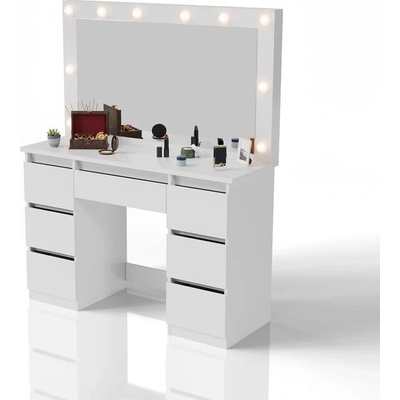 Juskys toaletní stolek Lilia bílý – Zboží Dáma