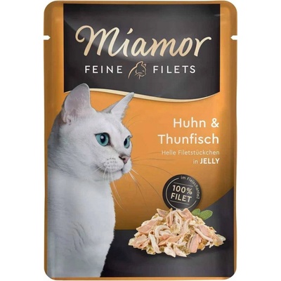 Miamor Feine Filets Kuracie Mäso & Tuniak 100 g