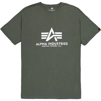 Alpha Industries tričko Big logo dark olive
