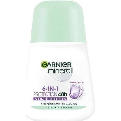 Garnier Mineral Invisible Black & White 48h Woman roll-on 50 ml