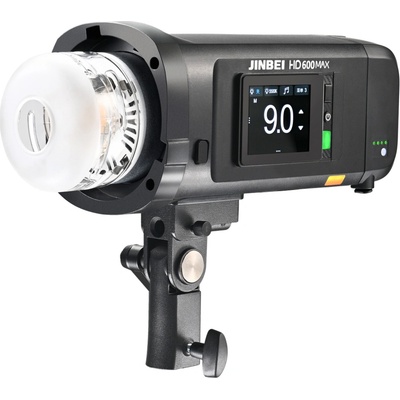 Jinbei HD 600 MAX TTL, HSS bateriový blesk 600 Ws s reflektorem