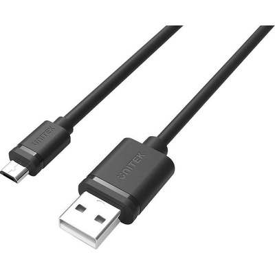 Unitek Y-C434GBK USB 2.0, USB A, Micro-USB B, 1,5m, černý