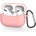 Techsuit Силиконов калъф с карабинер за Apple Airpods Pro 3 - Techsuit Silicone Case (тъмнорозов) (KF2356315)