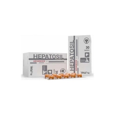 Vetapro Hepatosil Advanced přípravek při selhání jater 30 tablet