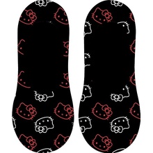 Hello Kitty dámské neviditelné ponožky černá