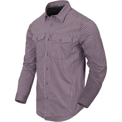 Košeľa Helikon-Tex Taktická na skryté nosenie Scarlet Flame Checkered