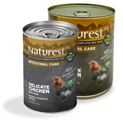 Naturest® Консерва за кучета пиле с ориз за чувствителен стомах