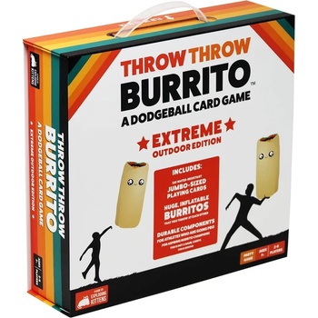 Exploding Kittens Настолна игра Throw Throw Burrito: Extreme Outdoor Edition - парти (TTB-EXOUT-1)