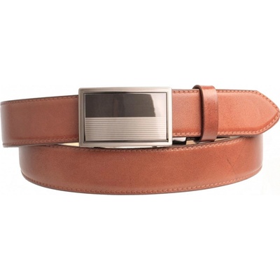 Penny Belts pánský kožený opasek s automatickou přezkou AUTOMAT 35-020-A3-48